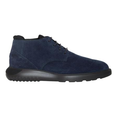 Hogan, Lace-up Boots Niebieski, Mężczyzna, Rozmiar: 43 EU