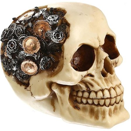 Hartsi Kallo, Suuri Goottilainen Kallo Koriste - Ihmisen Kallo Dekor Päämalli - D