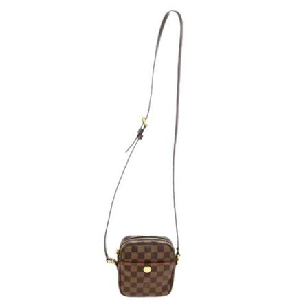 Louis Vuitton Vintage, Pre-owned Canvas louis-vuitton-bags Bruin, Dames, Maat:ONE Size,leather
