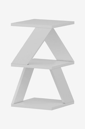 Hanah Home - Sidebord Jordan - Hvit - Småbord - Fra Homeroom