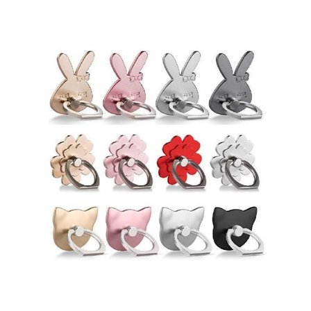 2-PACK Erittäin ohut matkapuhelinsormus / -teline