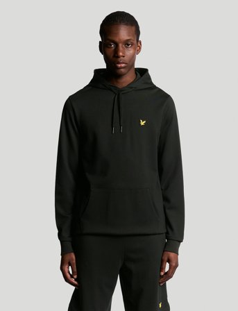 Lyle & Scott Sport Fly Fleece Hoodie - Black - XL