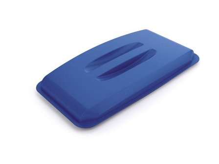 DURABLE Lock Durabin 60l blå - Lyreco - Städ och hygien - Avfallshantering och källsortering - Sortering och återvinning