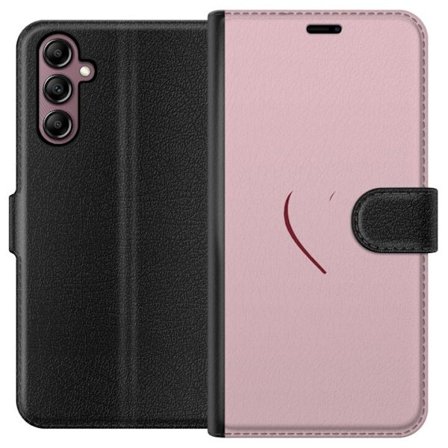 Kompatibel Tegnebogsetui til Samsung Samsung Galaxy A14 5G SoftPinkLove