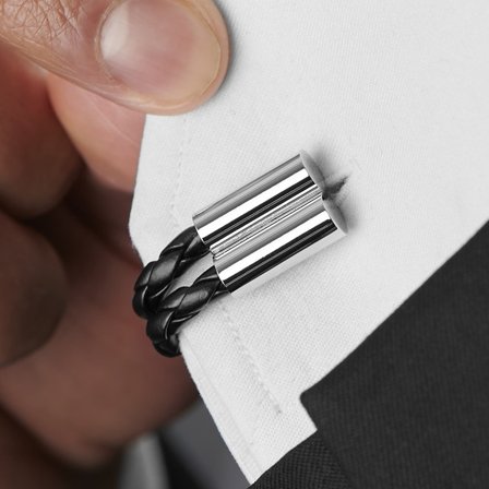 Gemelli doppia unione neri for Men