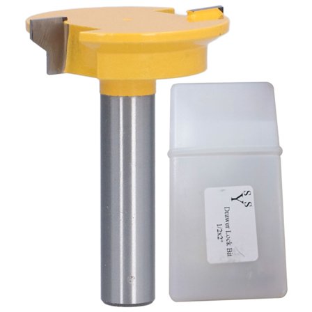 Fräs 12 tum skaft träbearbetning fräs för lådhörnlås