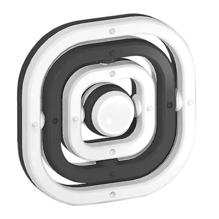 3D Uendelig Flip Gyro Stressleketøy Fingergyro Populær Fingerleketøy Kontor Stressleketøy