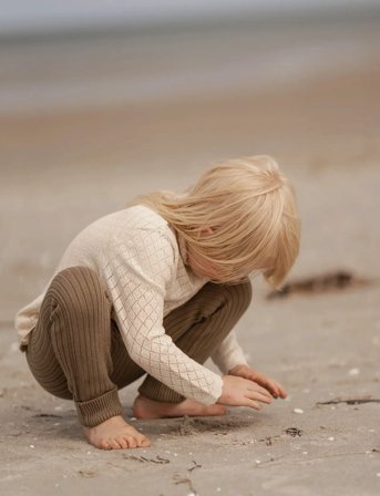 Hanevild Lynge Leggings - Beige - 110