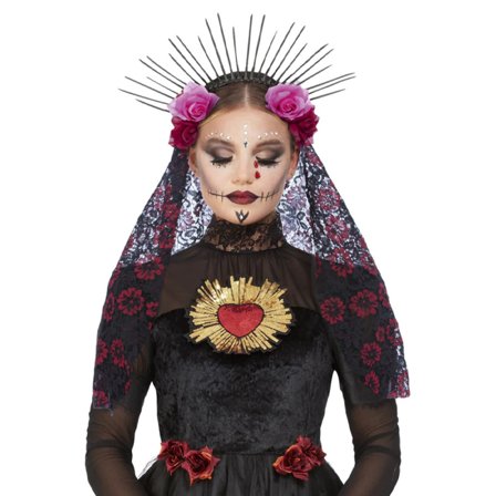 Deluxe Day Of The Dead Håraccessoar