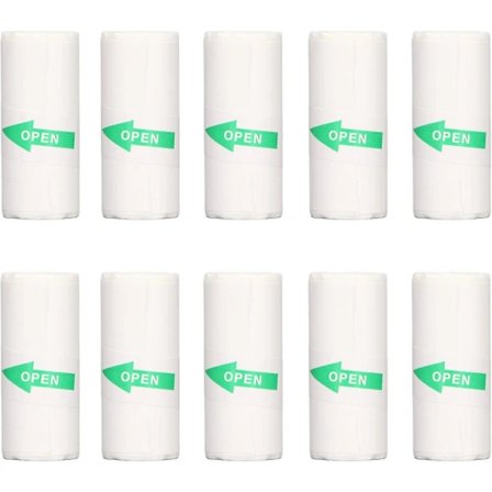 /EA/ Utskrivbart självhäftande papper, 10 st miniskrivarpappersrullar, termiska kvittorullar, minitermisk fickskrivare
