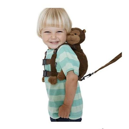 2-i-1 Baby Kids Keeper Assistent Toddler Gåsikkerhetssele Ryggsekk Bag Strap Sele & Line - SNNGV