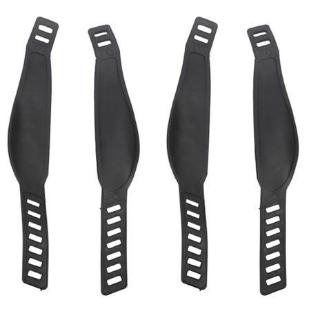 2 Pakke Treningssykkel Pedalstropper Justerbar Universell Erstatning for De Fleste Stasjonære Sykler Hjemmegym Sykling