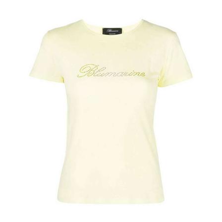 Blumarine T-shirt Gul, Dame T-shirts