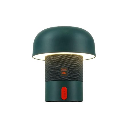 Kooduu SensaPlayMini JBL-høyttaler lampe oppladbar aqua H16cm