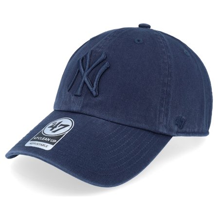 47 Brand - MLB Modrá adjustable Kšiltovka - New York Yankees Clean Up Navy Adjustable @ Hatstore