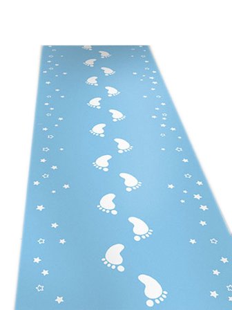Babyshower Käytävämatto Baby Blue
