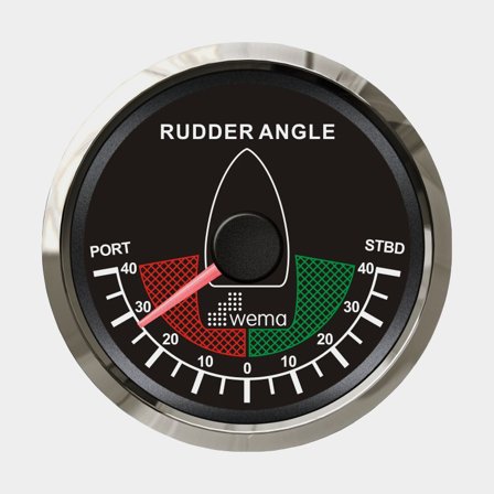 Roderlägesinstrument 0-910 ohm svart Silverline