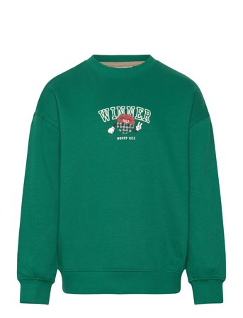 Tnpaul Os Sweatshirt Green The New