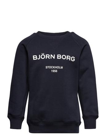 Borg Crew Sweatshirt Trøje Navy Björn Borg