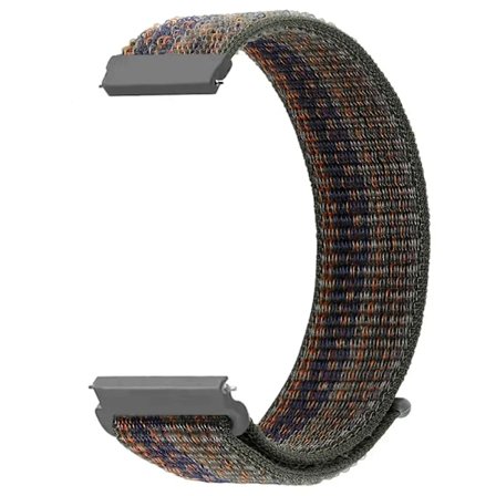 20mm 22mm Nylon Loop Armband För Garmin Forerunner 265 255 570/Venu 3 2 sq/Active 6 5/Vivoactive 6 För Huami AMAZFIT BIP 6 5 Armband