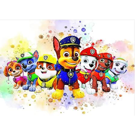 5D Diamantmaleri Paw Patrol 30x40cm (Stil 3)