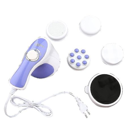 5 hoder Spin Body Massager Relax Spin Tone Slanking Miste Vekt Brenn Fett Helt Kropp Massasje Enhet