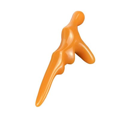 Massagekon av hartsvax för tummen, används för akupressur på ben, fot och kropp