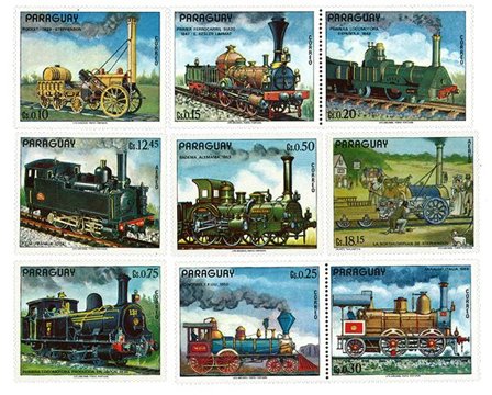 Paraguay 1972 - MICHEL 2376-2384 - Postfrisk