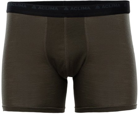 Aclima LightWool 140 Boxer miesten bokserit, maastonvihreä