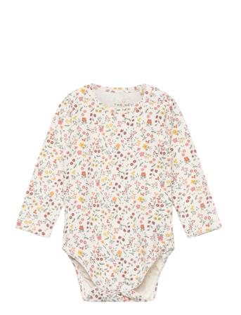 Tnsflara L_S Body Langermet Bodysuit Multi/mønstret The New*Betinget Tilbud