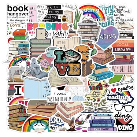 10/50/100 st Blandade Smut Dark Romance Bokälskar Bokläsning Klistermärken Kindle Estetiska Tjejdekaler Ipad Telefon Laptop Dagbok Klistermärke