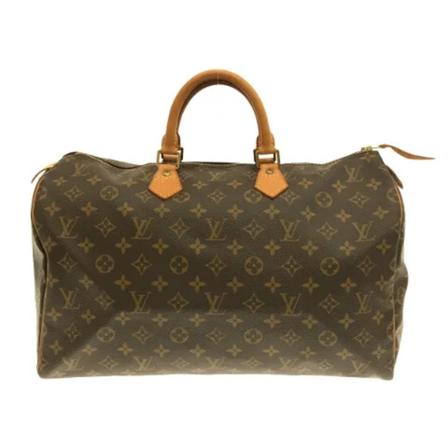 Louis Vuitton Vintage, Pre-owned Bag Bruin, Dames, Maat:ONE Size,leather