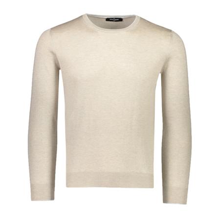 Gran Sasso, Jersey Beige, Heren, Maat:S,Katoen