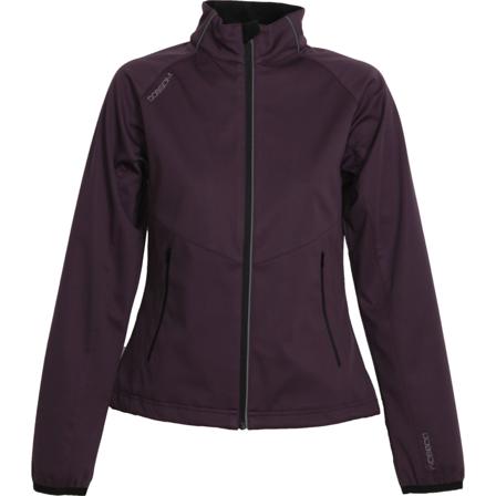 Dobsom Women's Endurance Jacket Women unlined workout jackets Purple 46