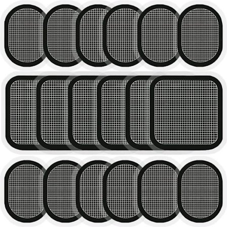 18 STK Elektroder Pads Elektrisk muskelstimulator Akupunktur