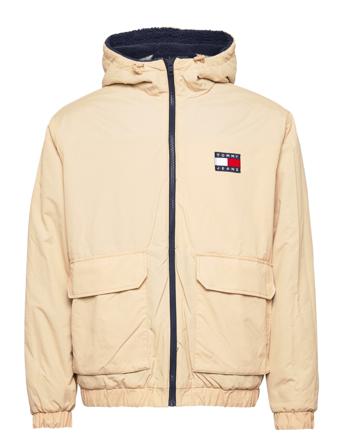 Tjm Reversible Sherpa Jacket Bombertakki Takki Monivärinen/Kuvioitu Tommy Jeans