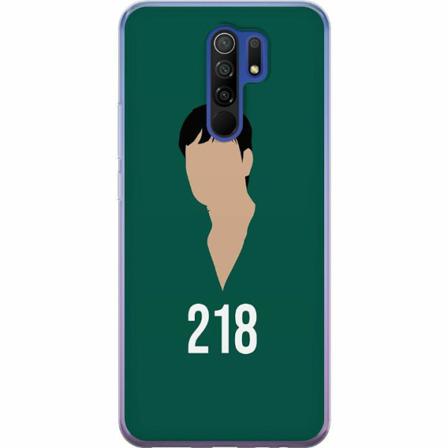 Xiaomi Redmi 9 Genomskinligt Skal Squid Game