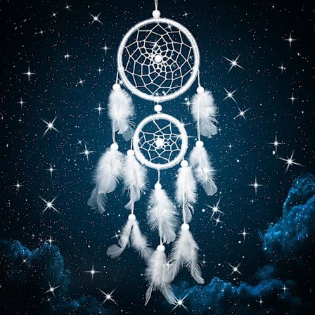 Ilman valoa - Unien sieppari, höyhen unien sieppari, käsintehty unien sieppari höyhenillä Vintage kodin sisustus Unen sieppari Ripustus koriste 