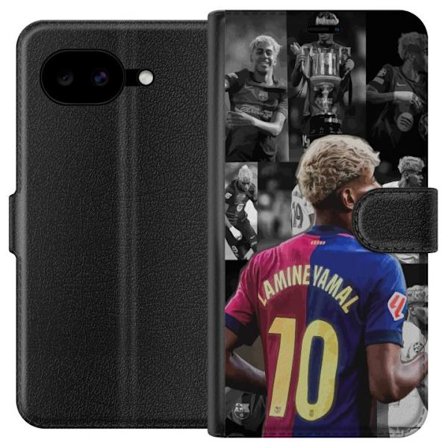 Yhteensopiva Lompakkokotelo Google Pixel 10a Yamal FC Barcelona jalkapallo nouseva tähti 2025