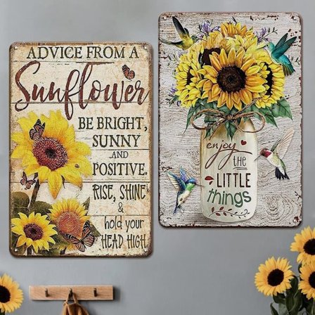 Køkken Væg Art Decor Solsikke Køkken Decor Office Decor for