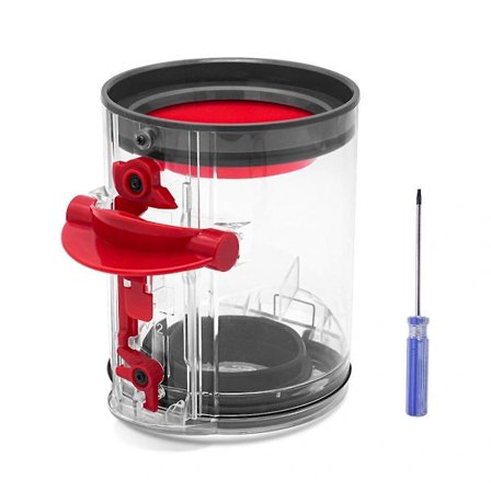 [CA] Støvbeholder for V10 Digital Slim V12 Slim Støvsuger, Erstatningsbeholder som vist