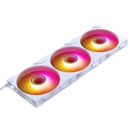 PHANTEKS M25 Gen2 140mm DRGB Vifte 3pk (hvit) 3 x 140mm, 350-1800 ± 10% RPM, 36.4 dBA