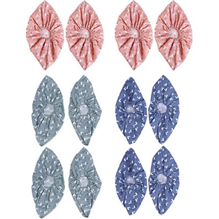 6 Par Genanvendelige Stof Sko-overtræk Vaskbare Sko-overtræk