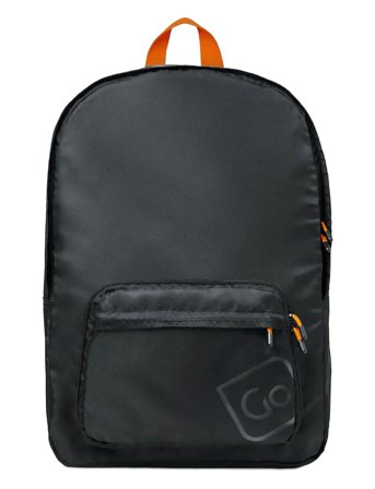 Lightweight Foldable Backpack Rpet Black Go Travel