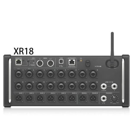 Digital Audio Mixer Air1: 1 MR18 Audio Mixing Studio USB Multi -track Inspelning DJ Konsol Bord Wifi Ljud Kort