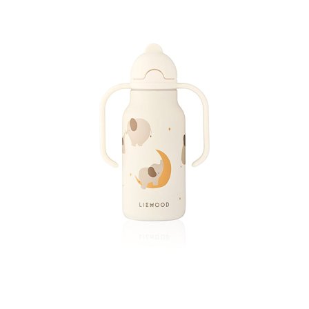 LIEWOOD Kimmie Water Bottle Elephant / Creme de la Creme 250 ml, Børn & Forældre, Service, Termoflasker