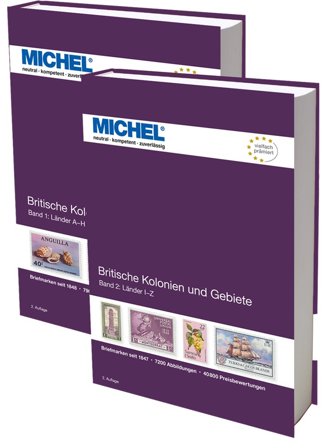 MICHEL - Britiske kolonier 2023 - Bind I+II - Frimærkekatalog
