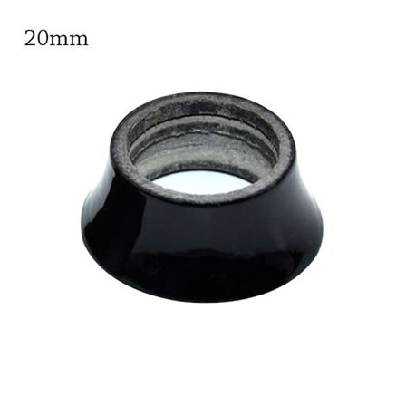 Täyshiiliset kuulokkeet kartioaluslevy 20mm