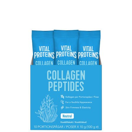 Vital Proteins 10 x Kollagenpeptider Porsjonsposer 10 g