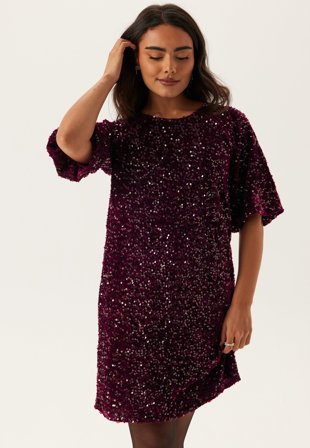 Pieces-Pckam Ss Puff Sleeves Dress-XL